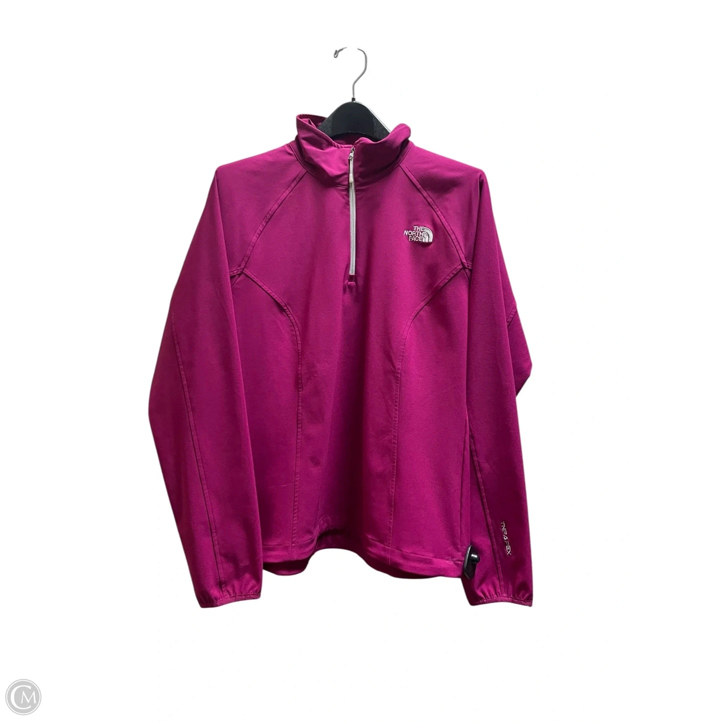 Jacket Windbreaker By The North Face In Purple, Size: Xl