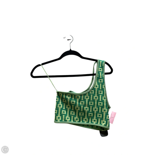 Top Sleeveless By Zara In Green, Size: Xs