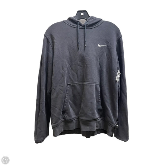 Athletic Sweatshirt Crewneck By Nike In Black, Size: L