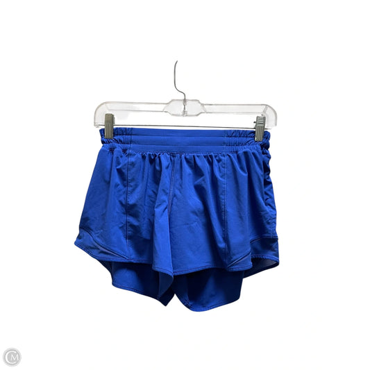 Athletic Shorts By Lululemon In Blue, Size: 10