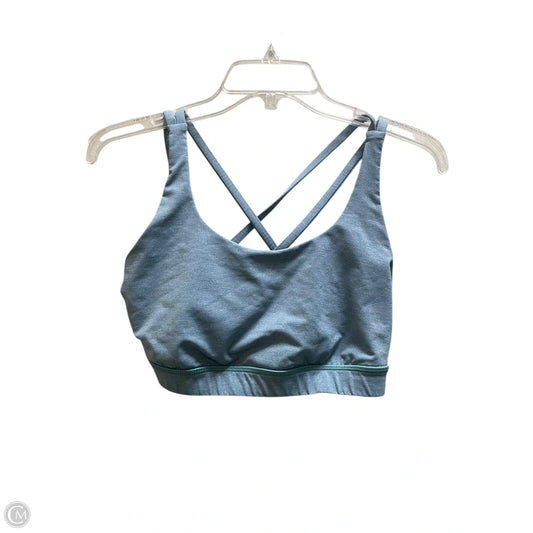 Athletic Bra By Lululemon In Blue, Size: 10