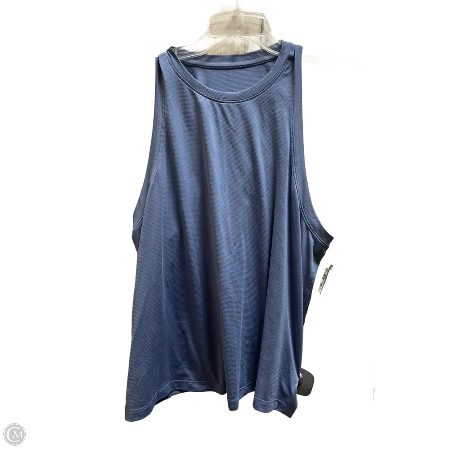 Athletic Tank Top By Lululemon In Blue, Size: 8