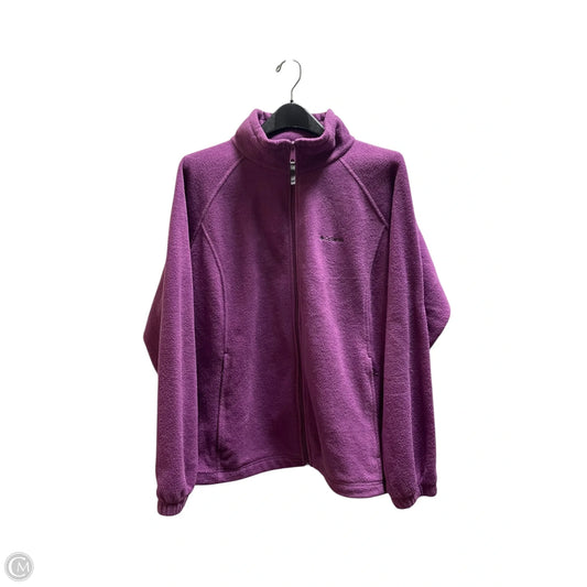 Jacket Other By Columbia In Purple, Size: 2x
