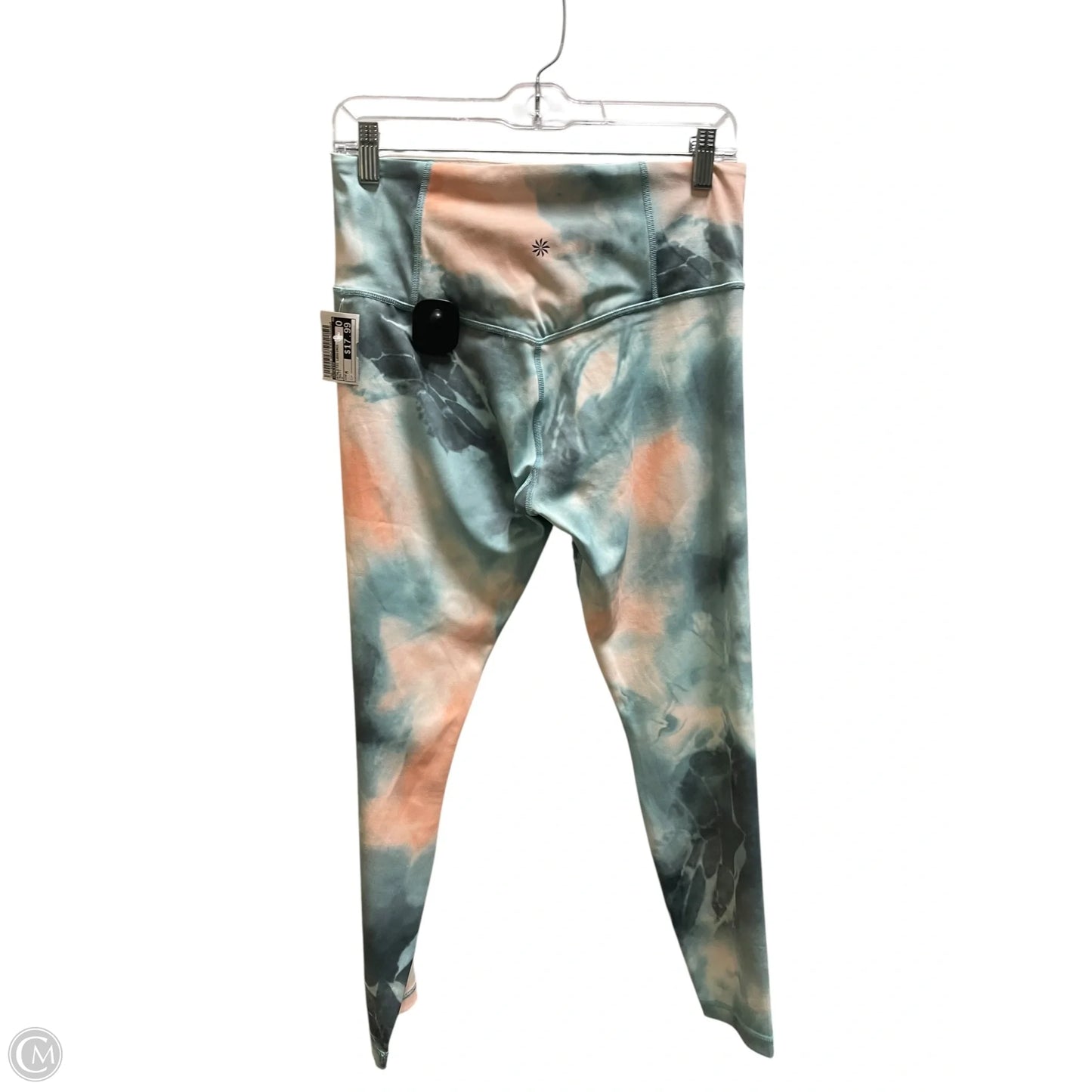 Athletic Leggings By Athleta In Multi-colored, Size: M