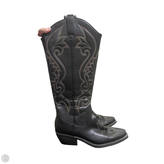 Boots Western By Wild Fable In Black, Size: 10