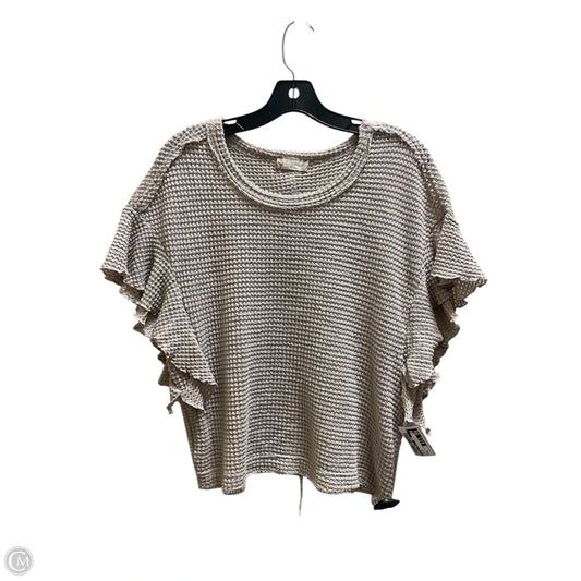 Top Short Sleeve By Altard State In Purple, Size: M