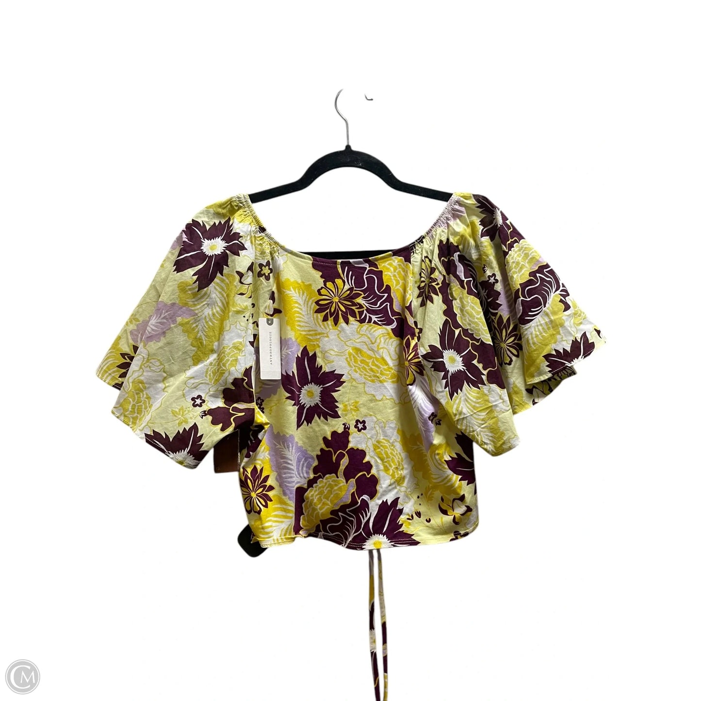 Top Short Sleeve By Maeve In Floral Print, Size: M