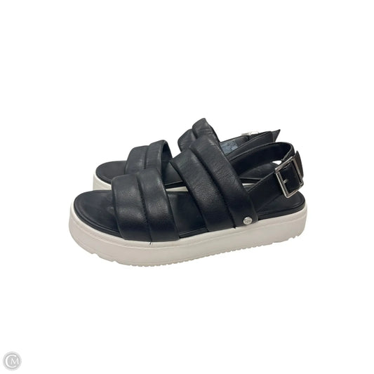 Sandals Designer By Ugg In Black, Size: 7.5