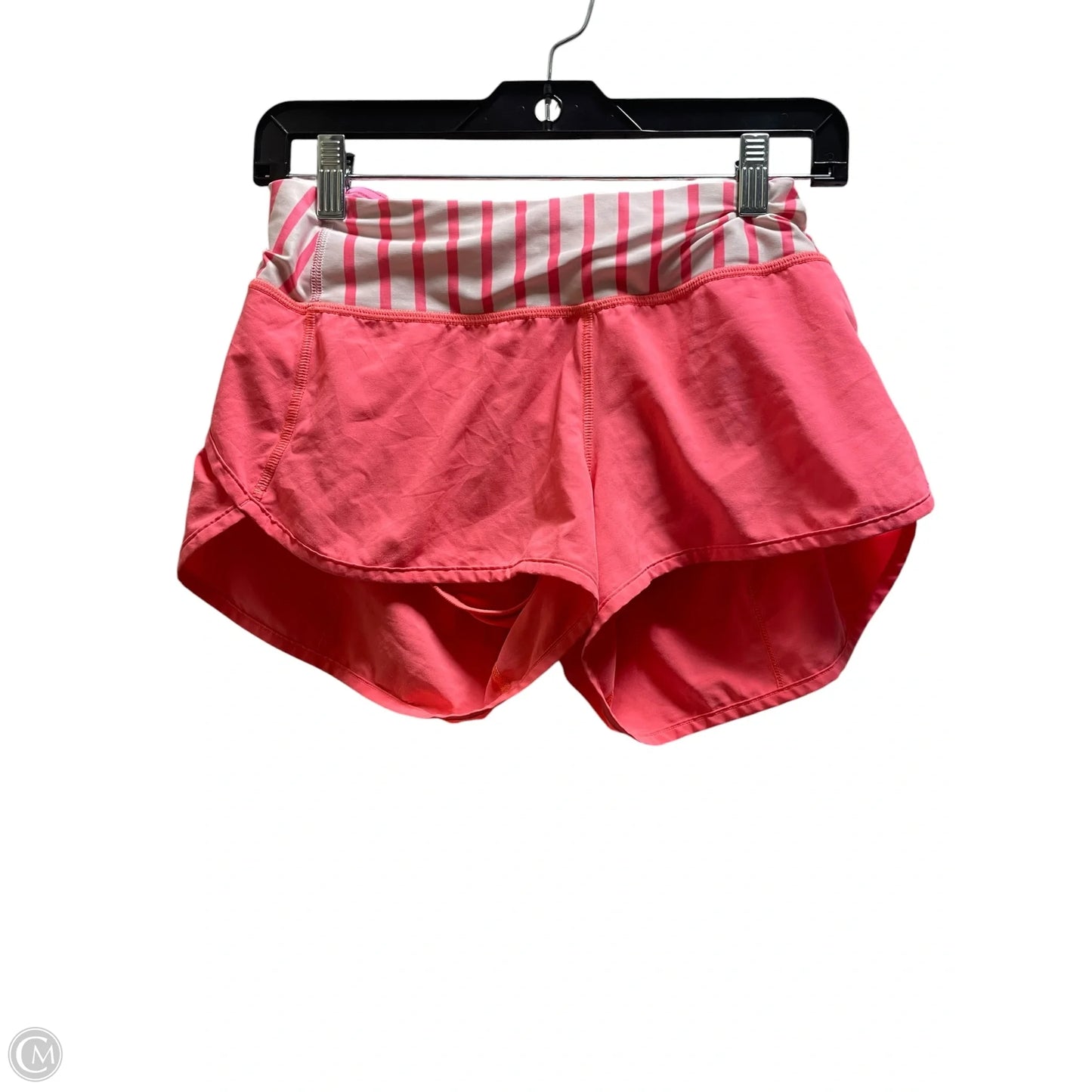 Athletic Shorts By Lululemon In Pink, Size: 6