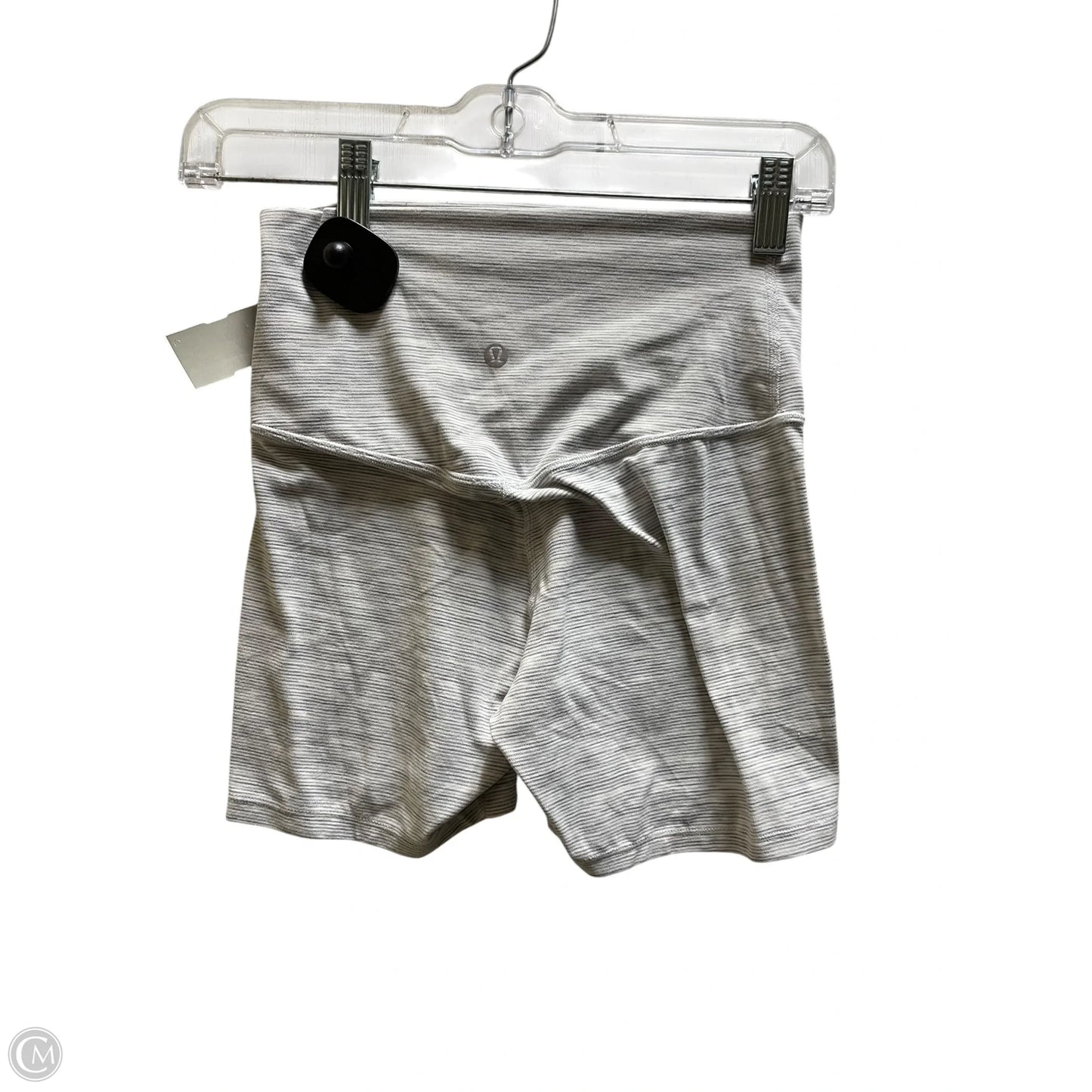 Athletic Shorts By Lululemon In White, Size: 4