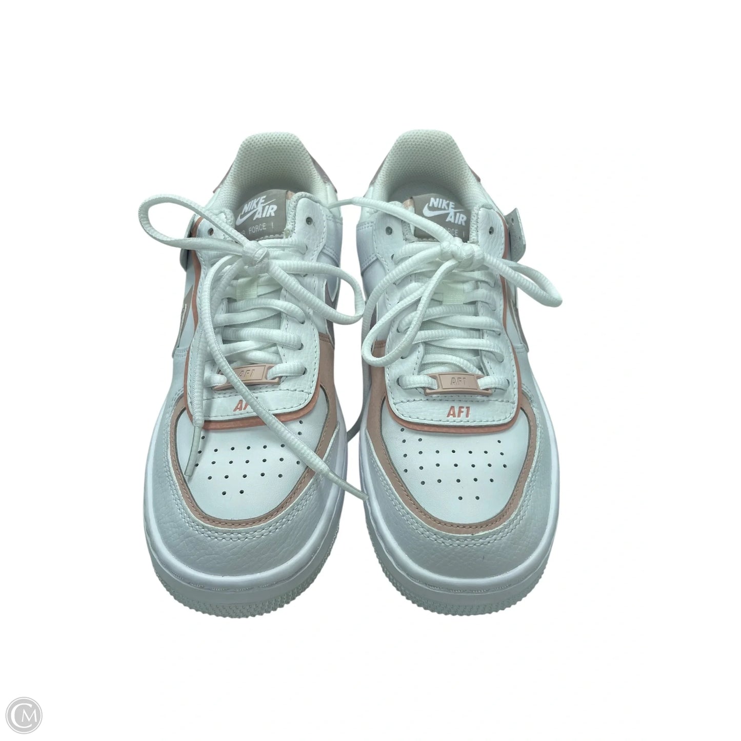 Shoes Athletic By Nike In White, Size: 6