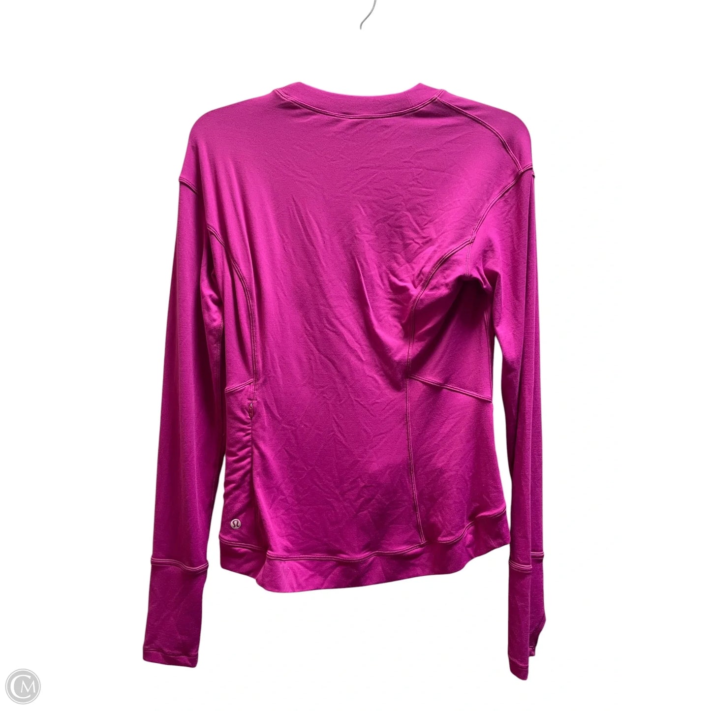 Top Long Sleeve By Lululemon In Pink, Size: 6