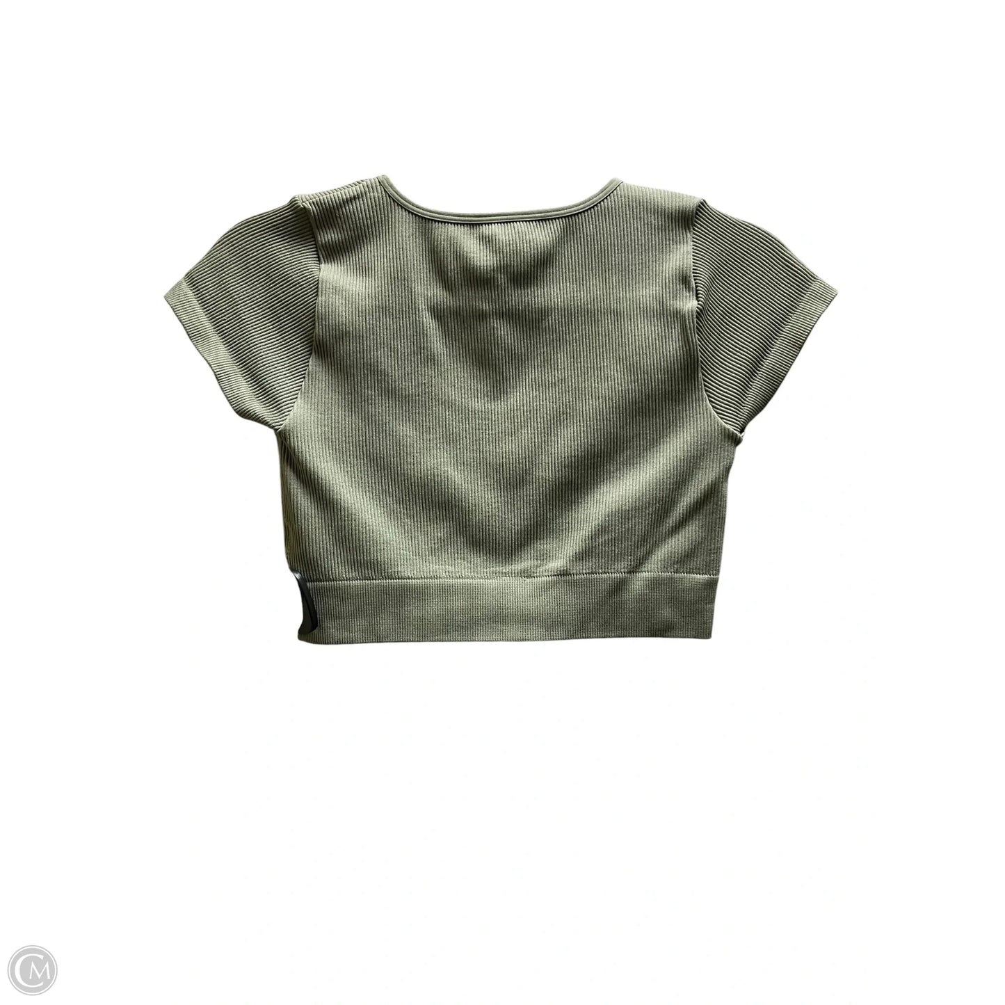 Top Short Sleeve By Aerie In Green, Size: M