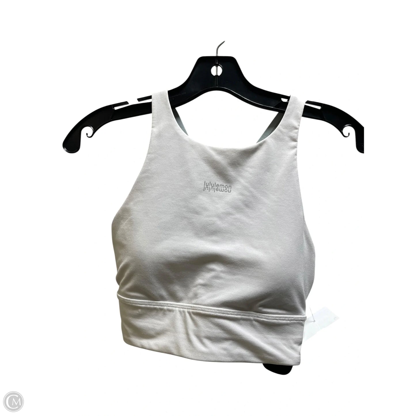 Athletic Bra By Lululemon In White, Size: S
