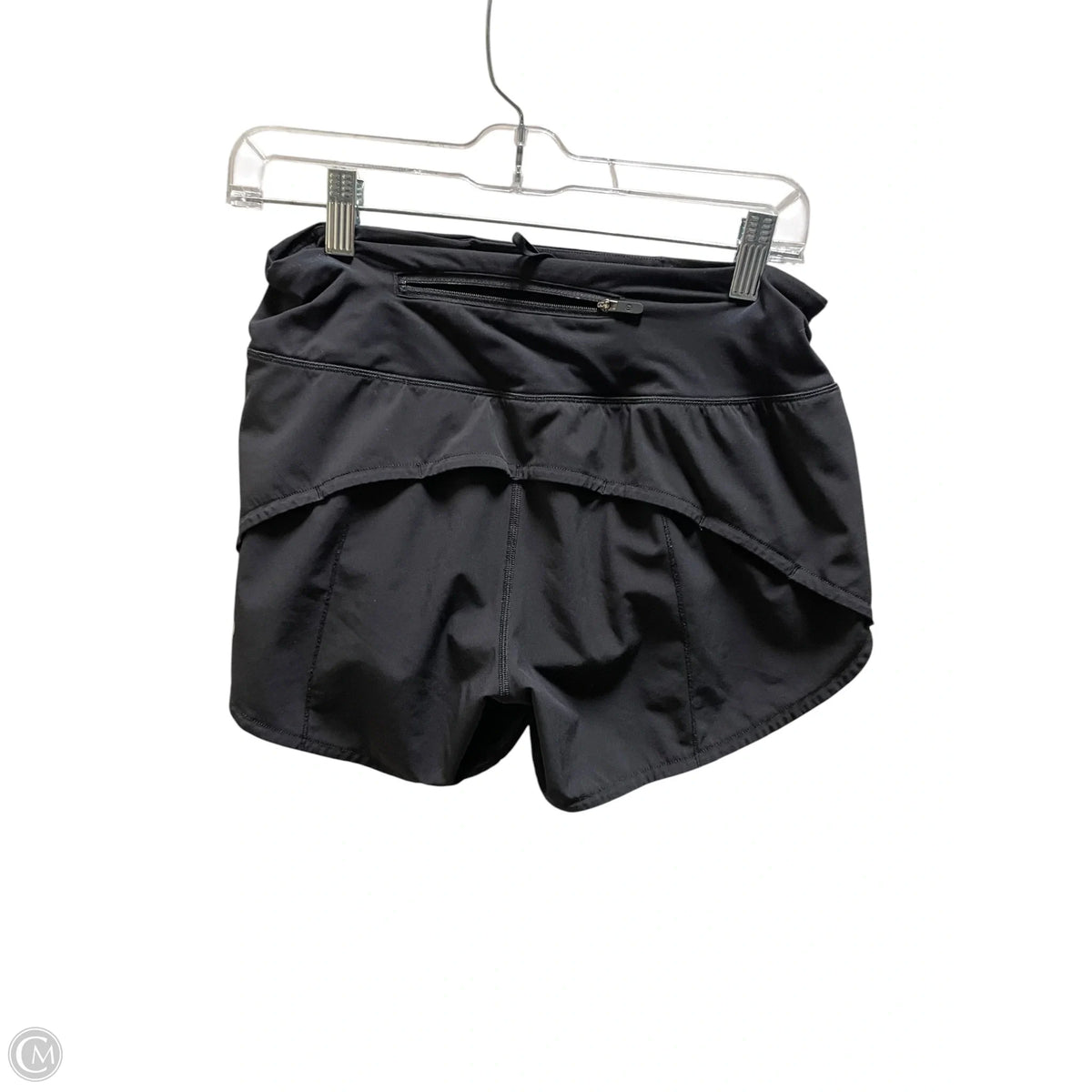 Athletic Shorts By Lululemon In Black, Size: 4