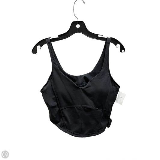 Athletic Tank Top By Lululemon In Black, Size: 12