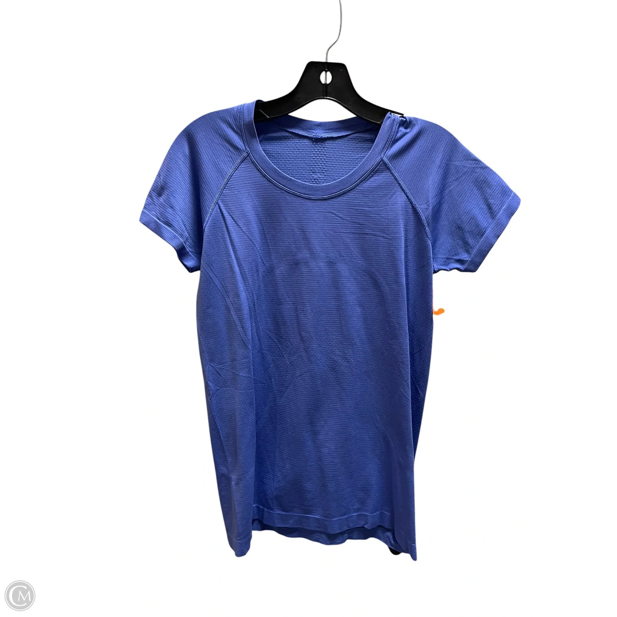 Athletic Top Short Sleeve By Lululemon In Purple, Size: L