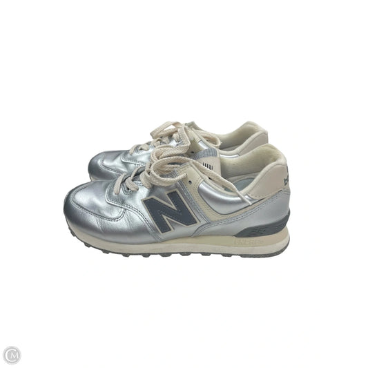 Shoes Athletic By New Balance In Silver, Size: 8.5