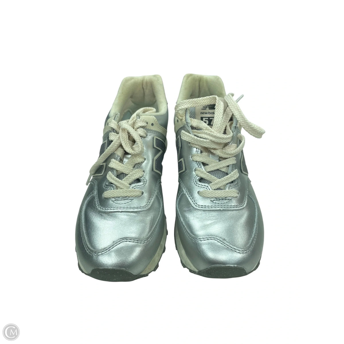Shoes Athletic By New Balance In Silver, Size: 8.5