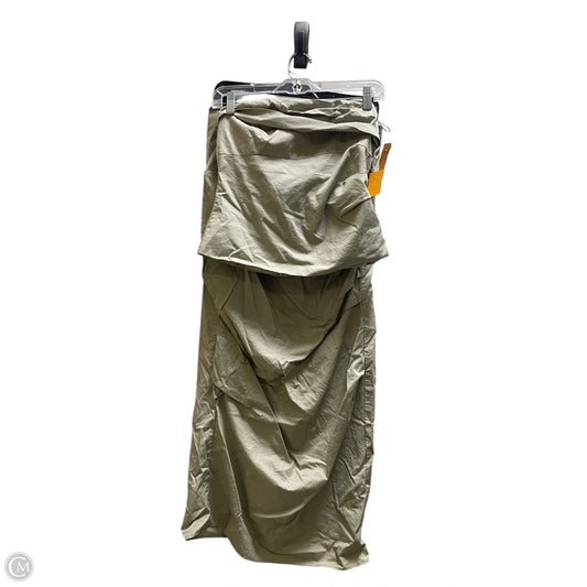 Skirt Set 2pc By Zara In Green, Size: M