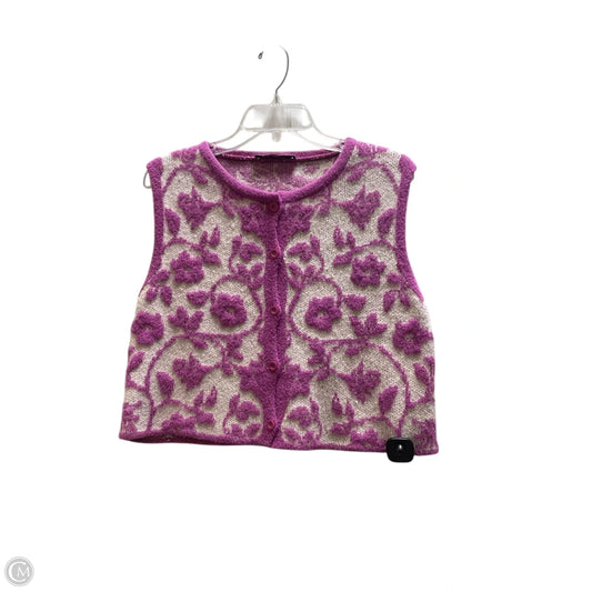 Top Sleeveless By Zashi In Purple, Size: S