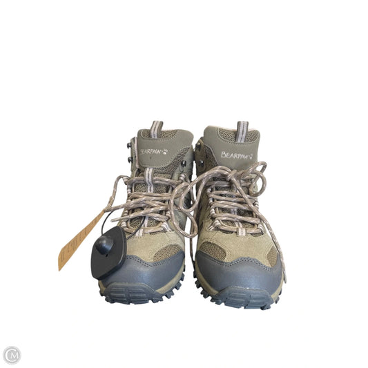 Shoes Hiking By Bearpaw In Green, Size: 7