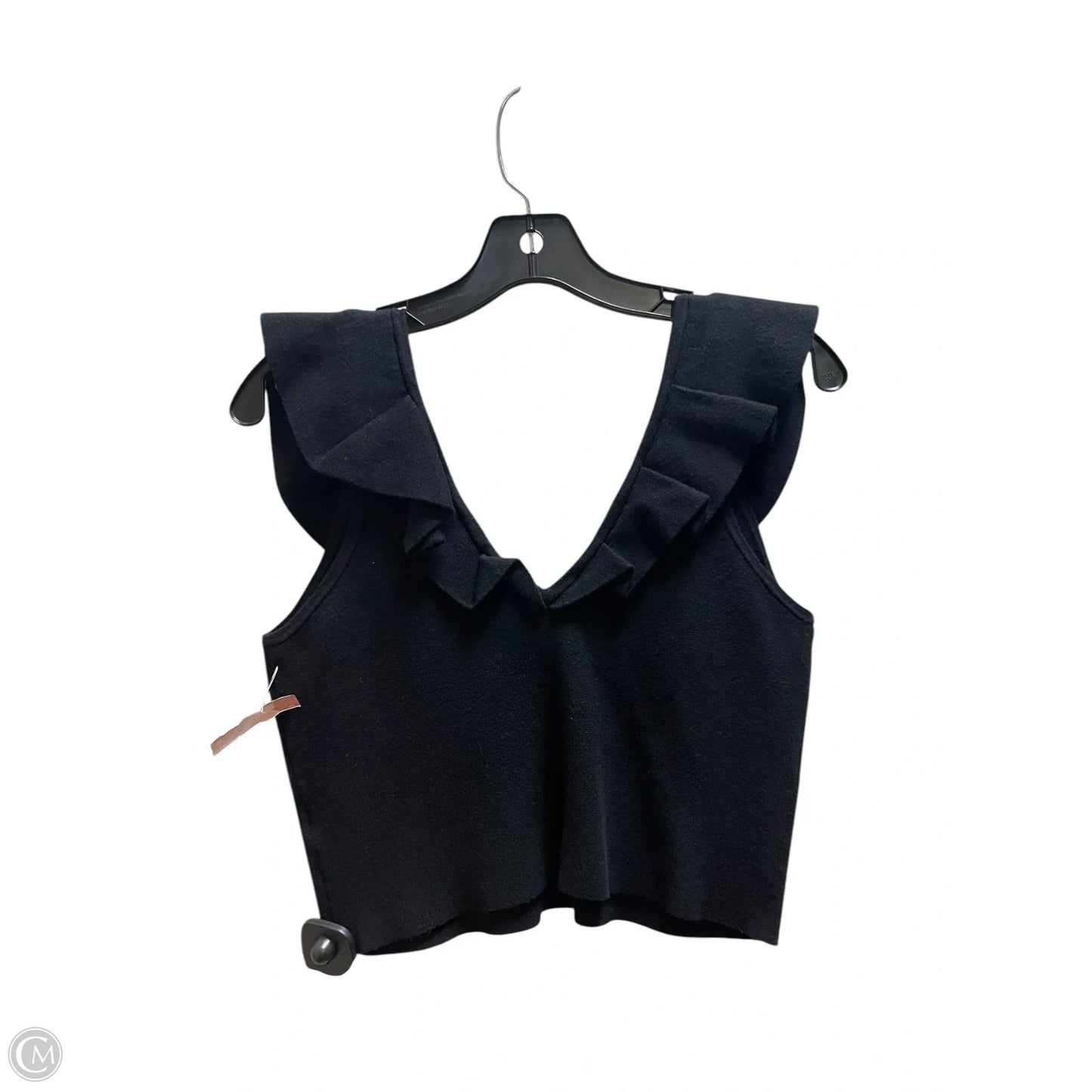 Top Sleeveless By Express In Black, Size: L