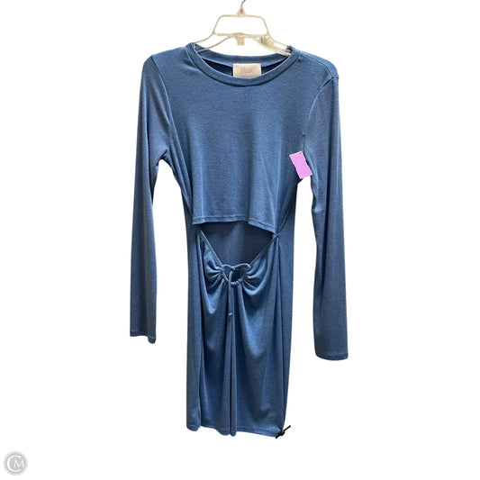 Dress Casual Midi By Blush In Blue, Size: L