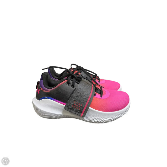 Shoes Sneakers By Under Armour In Pink, Size: 8