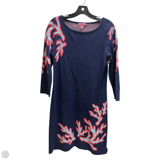 Dress Designer By Lilly Pulitzer In Blue, Size: M