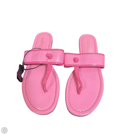 Sandals Flip Flops By J Mclaughlin In Pink, Size: 7