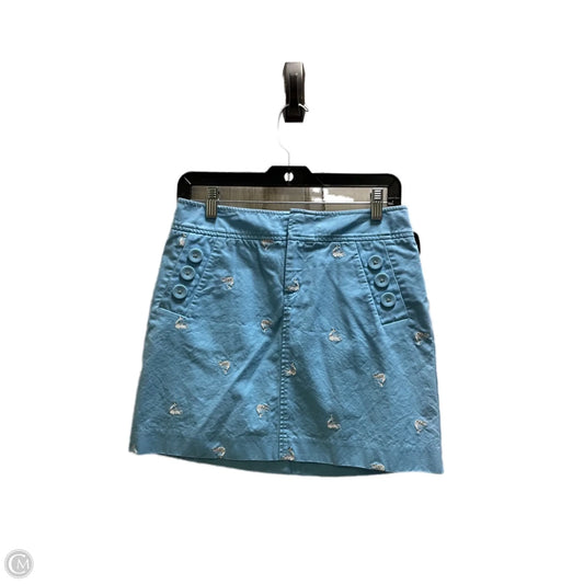 Skirt Designer By Lilly Pulitzer In Blue, Size: 2