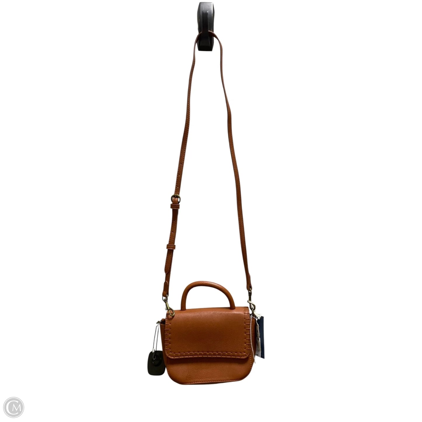 Crossbody Leather By Universal Thread, Size: Small