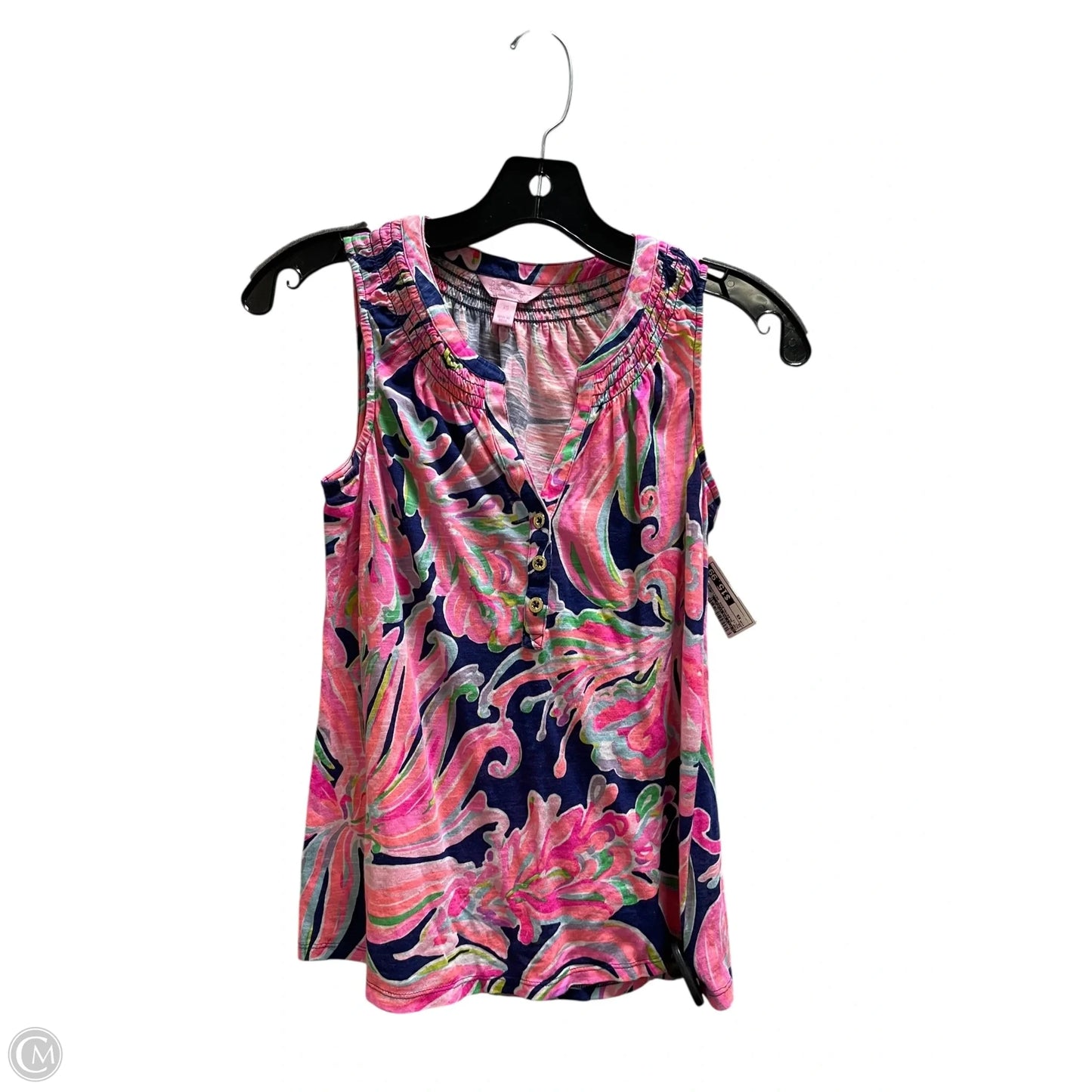 Top Sleeveless Designer By Lilly Pulitzer In Multi-colored, Size: Xs