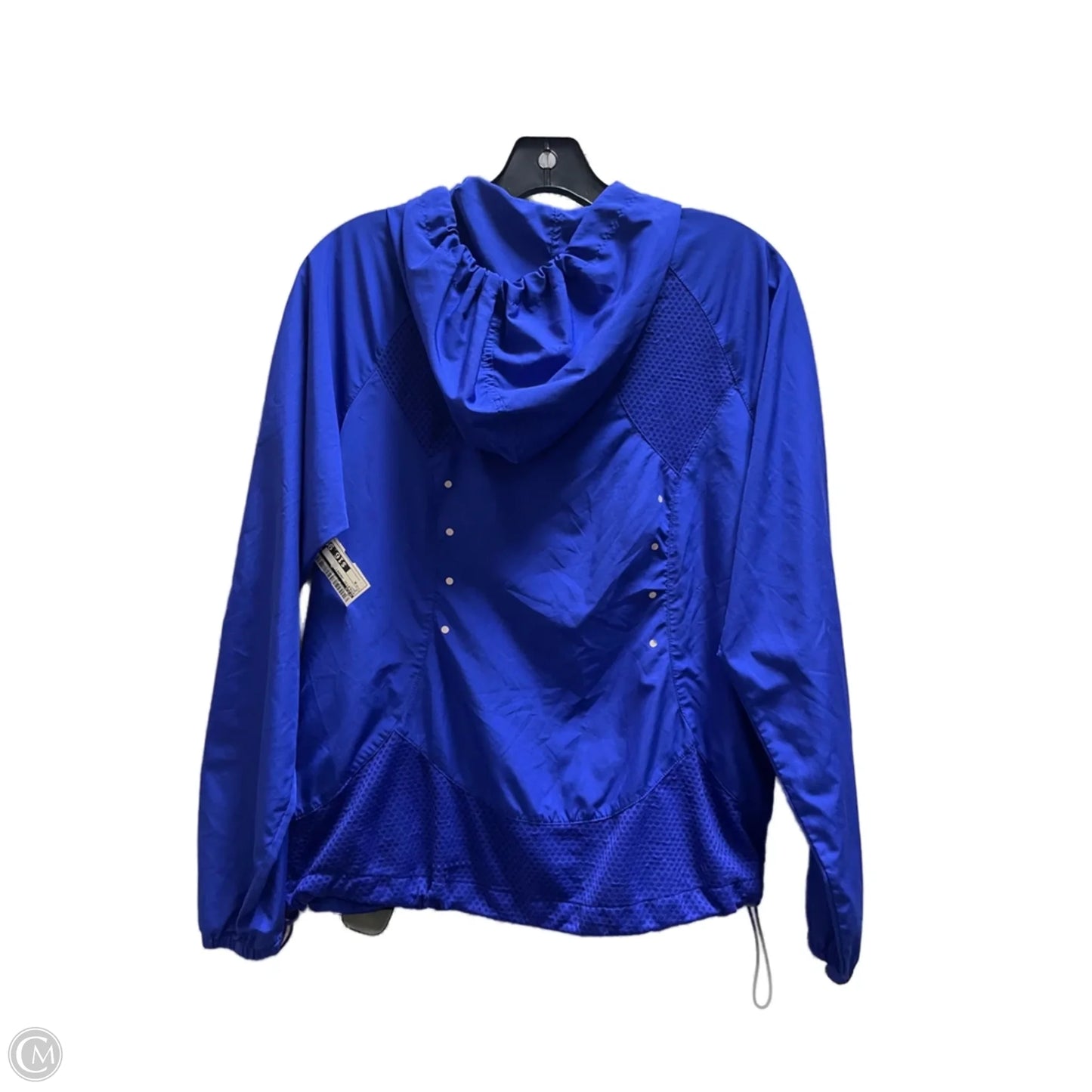 Athletic Jacket By Fila In Navy, Size: M