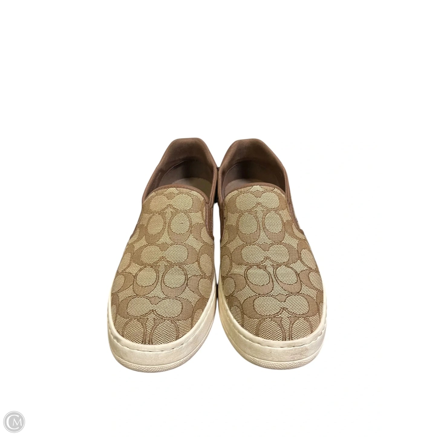 Shoes Designer By Coach In Beige, Size: 7