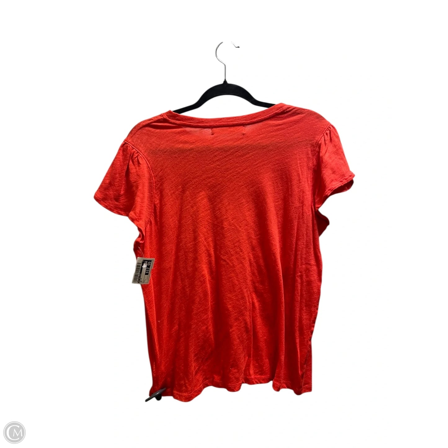 Top Short Sleeve By We The Free In Red, Size: L