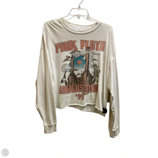 Top Long Sleeve By Daydreamer In White, Size: M