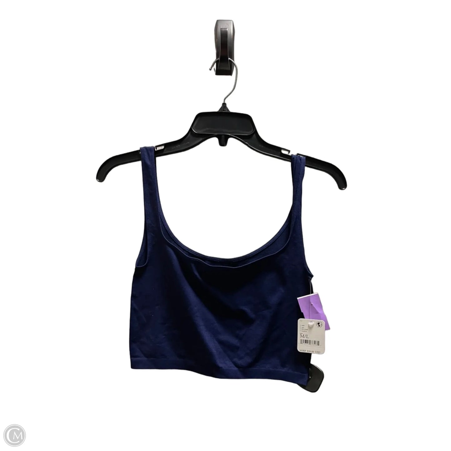 Top Sleeveless By Free People In Blue, Size: M