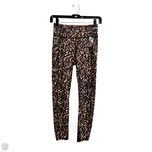 Athletic Leggings By Lululemon In Brown, Size: 4