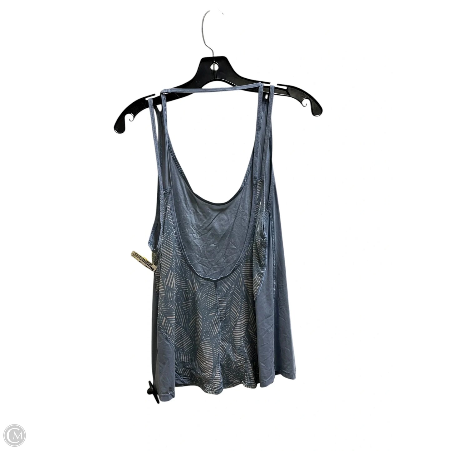 Athletic Top Short Sleeve By Lululemon In Grey, Size: 6