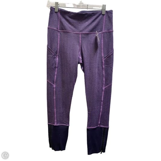 Athletic Leggings By Lululemon In Purple, Size: 8