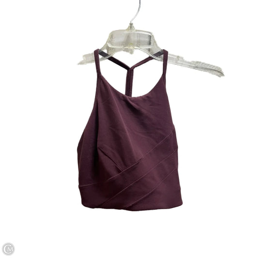 Bra By Lululemon In Maroon, Size: 6