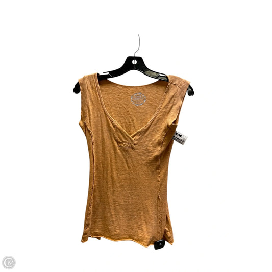 Tank Top By Free People In Orange, Size: Xs