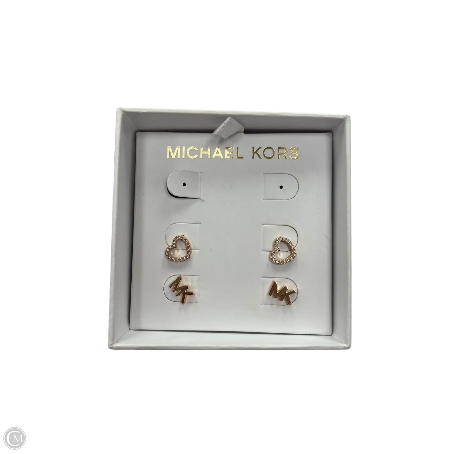 Earrings Designer By Michael Kors, Size: 02 Piece Set