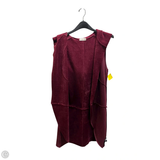 Vest Fleece By Altard State In Red, Size: S