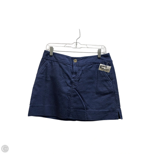 Skort Designer By Lilly Pulitzer In Blue, Size: 4