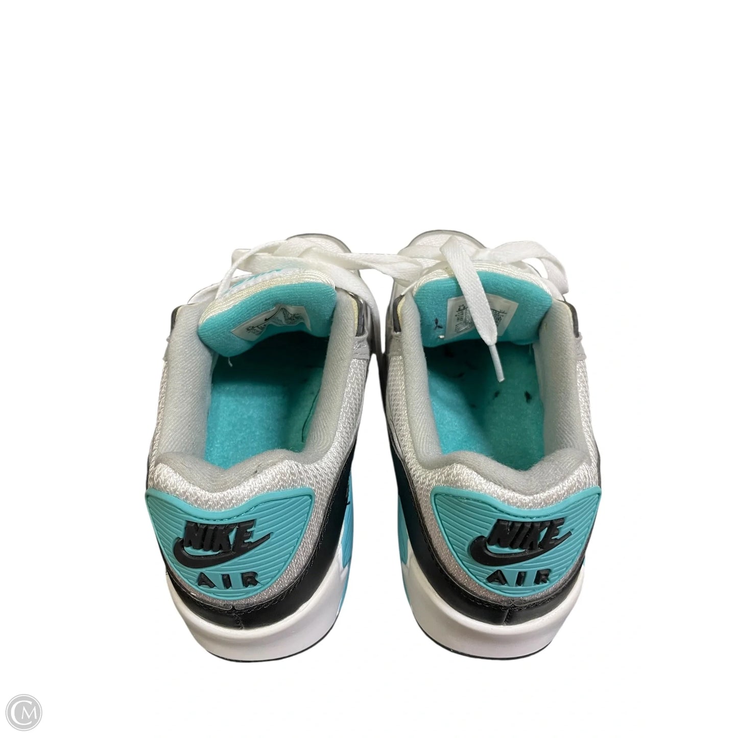 Shoes Sneakers By Nike In Grey & White, Size: 6.5