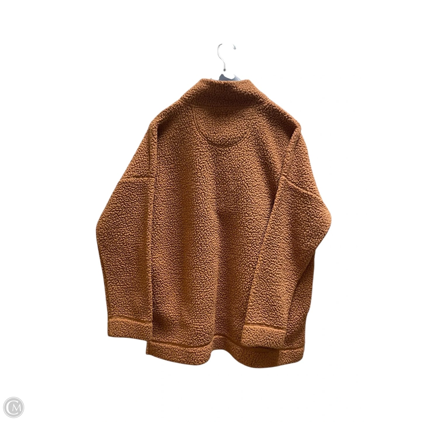 Jacket Fleece By Aerie In Brown, Size: S