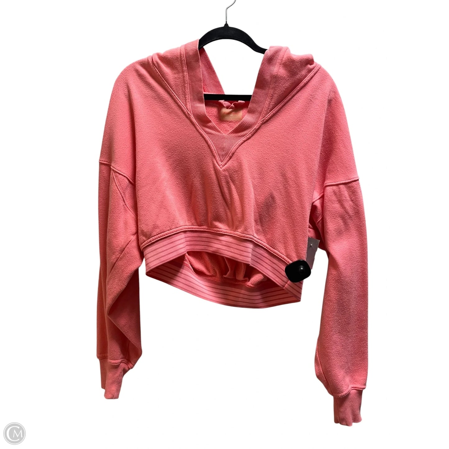 Sweatshirt Hoodie By Free People In Pink, Size: Xs
